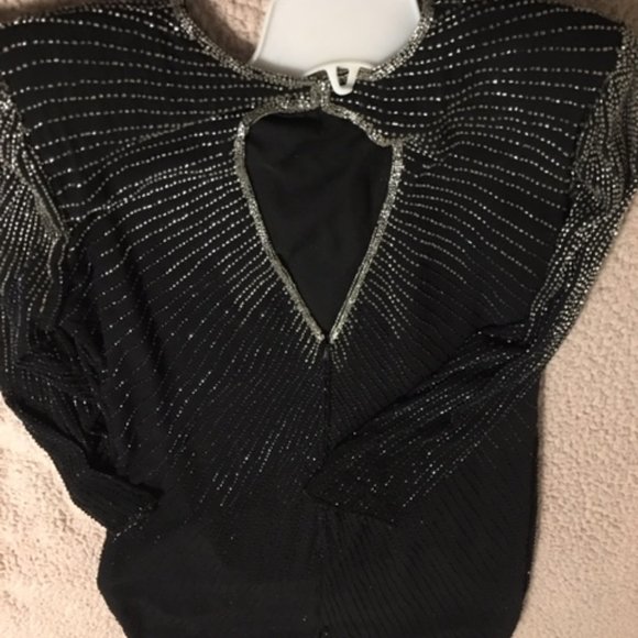 Laurence Kazar of New York Evening Dress - Vintage   Size XL - Picture 10 of 14